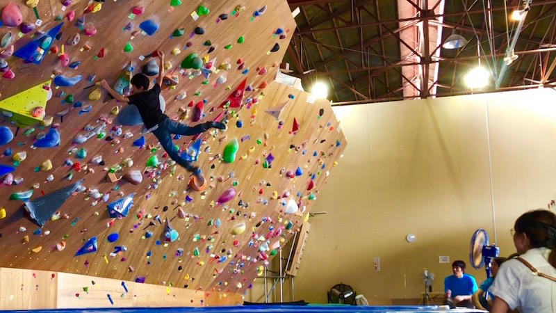 キッズコンペ Climbing Gym Sorani エッジアンドソファー