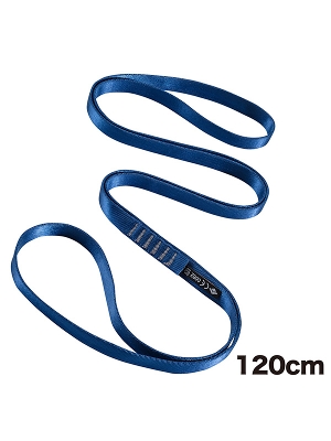 ブラックダイヤモンド「18mm NYLON RUNNER」ナイロンランナー（120cm・ブルー）