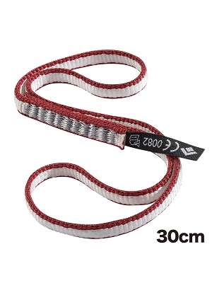 ブラックダイヤモンド「10mm DYNEX RUNNER」10mmダイネックスランナー（30cm・レッド）