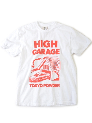東京粉末「Garage Tee」ガレージティー（ホワイト）