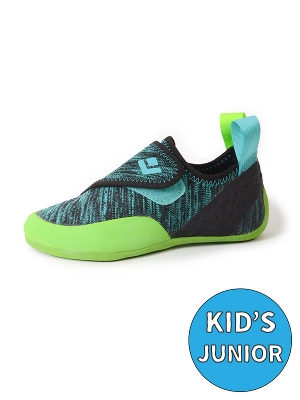 ブラックダイヤモンド「MOMENTUM KID'S」モーメンタムキッズ（エンビーグリーン）クライミングシューズ