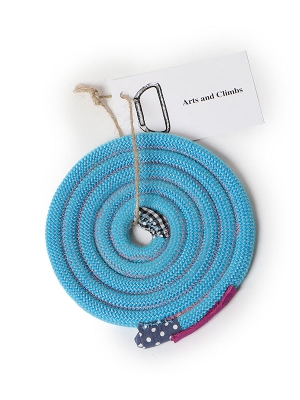 Arts and Climbs（アーツアンドクライムズ）「Rope mat」ロープマット（丸）ブルー